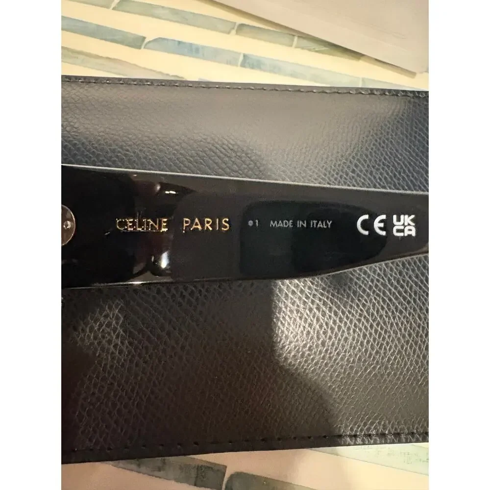 Celine Black Oversized Sunglasses